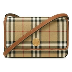 Burberry (명품) 버버리 24FW HAMPSHIRE 빈티지 체크 숄더크로스백 아카이브베이지 8070421
