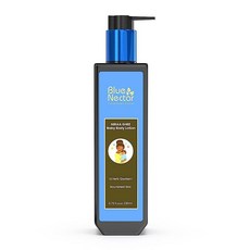 Blue Nectar 영양 유기농 버터 기름 바디 및 아유르베다 베이비 오일이 함유된 로션 스킨 케어 | 유아용 아동용 부드러운 모이스처라이저 (허브 12개 180ml(6.76, Blue Nectar 영양 유기농 버터 기름, 바디 및, 1개, 200ml