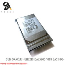 SUN ORACLE HUH721010AL5200 SAS 10TB 서버용 하드디스크 - 10tb