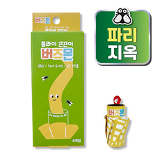 버즈몬 파리 초파리 끈끈이 트랩 파리지옥, 60g, 1세트