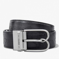벨루티 벨트 C0068-V2 B Volute Scritto Leather 35Mm Reversible Belt