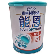 NAN 能恩 極選1號嬰兒營養配方奶粉, 適用0-12個月嬰兒, 部分水解蛋白, 添加鐵質, 德國原裝進口, 800g, 1罐