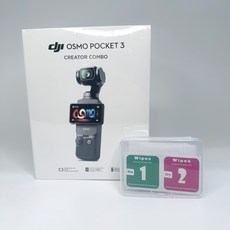 DJI 카메라 오즈모 포켓 3 크리에이터 콤보, 콤보+액정보호필름