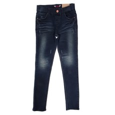 ASK 주니어 여아 로우 데님바지(스키니핏)(JU3MDP802FL/네이비)