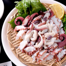 국내산 자숙 참 문어 슬라이스 300g 간단 술안주 손질 문어, 1개