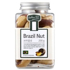 스퀘어 견과류 브라질넛, 6개, 200g