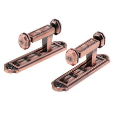 STK 1Pair 커튼 홀드 백 금속 커튼 Tieback Wall Hook, 레드 코퍼 _A