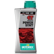 모토렉스 POWER SYNT 4T 5W40 바이크 엔진오일 1리터 오토바이 모터싸이클 혼다 야마하 스즈키 bmw 가와사키, 1개