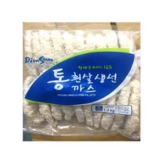 (무)(냉동)딤섬통흰살생선까스 1.2kg, 3개