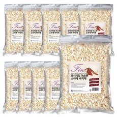  핀 프리미엄 소라게&크랩 전용 아스펜칩 바닥재 3L*10개, 1개 