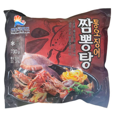 영동 통오징어 짬뽕탕 730g, 8개