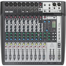 Soundcraft 사운드크래프트 시그니처 12mtk 아날로그 12채널 멀티 트랙 믹서기(온보드 렉시콘 효과 포함), 상세 설명 참조0