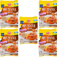 오뚜기 미트볼로냐 스파게티 1252g(313gX4인분)/스파게티/파스타/소스 식품 > 가공/즉석식품 면류/라면류 스파게티/파스타, 1.25kg, 5개