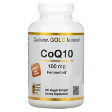 캘리포니아골드뉴트리션 CoQ10 100mg 베지 소프트젤 360정, 360개, 1개