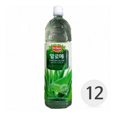 델몬트 알로에 1.5L 6펫x2박스, 12개