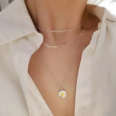 데이지목걸이