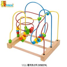롤러코스터 소근육 운동 두돌아기 장난감 비지쥬 유아