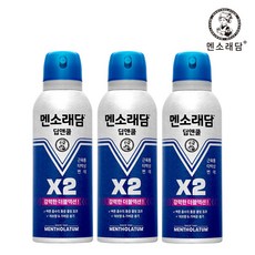 멘소래담 딥앤쿨 에어로솔 150ml (스프레이파스), 3개, 1개입