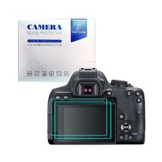 퓨어클리어 캐논 EOS 850D 강화유리 액정보호필름 2매, 캐논 EOS 850D 강화유리필름 2매, 2개