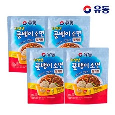 [KT알파쇼핑][유동] 유동 골뱅이 소면 밀키트 320g x4개, 4개