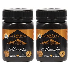 뉴질랜드 에그몬트 마누카꿀 UMF 20+ 500g 2개 마누카 허니 EGMONT MANUKA HONEY