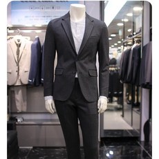 지오지아 FW 트랜디 차콜 GRAY컬러 JERSEY원단 라이크라(스판) 셋업수트