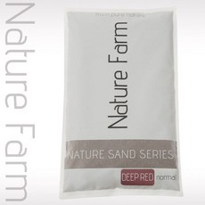 네이처팜 네이처샌드 딥레드 노멀 4kg 노멀 타입 노멀입자 딥레드 노멀 네이처모래, 1개