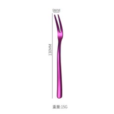 3종 포크 데이비드멜러 테이블 미니멀 커트러리 스푼 포크 세트 (수프 과일 영국, 1개