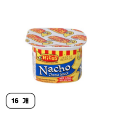 리코스 나쵸치즈소스, 100g, 16개