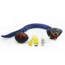리얼한 코브라모형 리모콘 작동 뱀장난감 심리안정 교육완구 상상력 조카선물