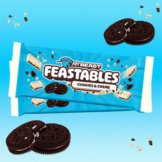미스터비스트 초코릿 쿠키엔크림 화이트 초코렛 60g, 1개