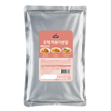 대상 쉐프원 로제 떡볶이 분말, 1kg, 4개