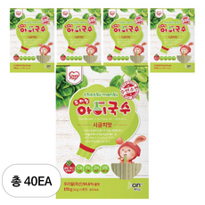 치키몽키 우리밀 아이국수, 40개, 150g