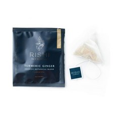 리쉬티 Rishi Tea 터메릭 진저 생강차 50티백, 50개(1팩), 50개입, 1개