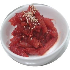 [마켓수] 더덕무침 생체 밑반찬 1kg 1개