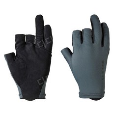 낚시 장갑 티타늄 글러브 미끄럼 방지 겨울 통기성 논슬립, M, GL-006V 다크그레이