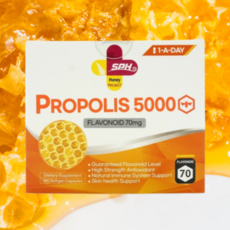 사은품+SPH 프로폴리스 5000mg 플라보노이드 70mg 180캡슐 원어데이 뉴질랜드, 180캡슐 1개, 1개