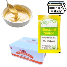 태원 테이준 일회용 머스타드소스 1박스(12g x 250개), 12g, 250개