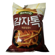 오리온 감자톡 매콤달콤맛, 80g, 8개