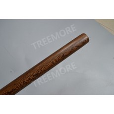 태극봉 단봉 봉술 수련 태극권 수련용 각목봉 마호가니 흑단봉 건강스틱 채찍, 1개, G.90cm 2.8cm 오리지널