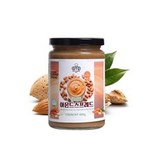 100% 아몬드 버터 아몬드스프레드 스무스 (400g ), 1개, 400g