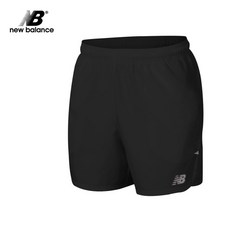 [뉴발란스] 임팩트 런 5인치 반바지 블랙 AMS01241-BK