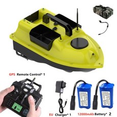 GPS 미끼 보트 500m 2.4G 원격 제어 낚시 미끼 보트 GPS 위치 자동 대형 물고기 찾기 보트 3 호퍼 보트 장난감, 중국, GPS EU 12000 2