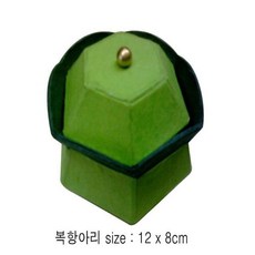FEX334960한지공예 복항아리 5매 그림 재료 액자, 1개