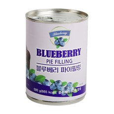 버넷 블루베리 파이필링 595g