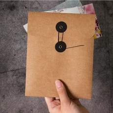 단추 봉투 소 5장 옵션 1, 없음, 5개