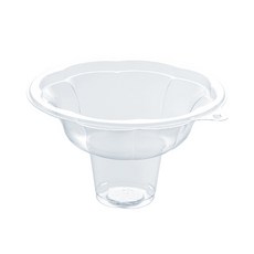 [SL-B360] 팥빙수 포장용기 일회용 샐러드용기 빙수컵 360ml, 빙수용기/SL-B360 [600개/박스], 600개 - sl-300l8