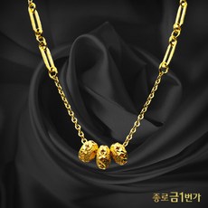 순금5돈클립목걸이