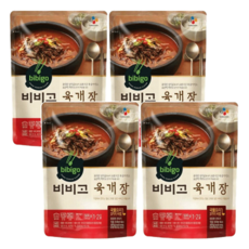 비비고 육개장, 500g, 4개