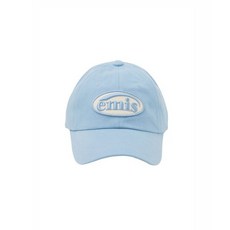 emis 이미스 TONE ON TONE WAPPEN BALL CAP-SKY BLUE 볼캡 스카이 블루